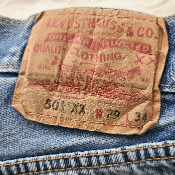 LEVI'S 501XX VINTAGE BUTTONFLY  JEANS~🎊2XHP🎊 - Picture 3 of 8